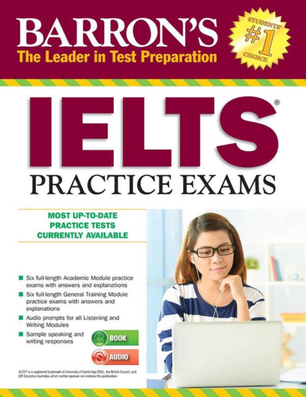 Barron's The Leader In Test Preparation book cover