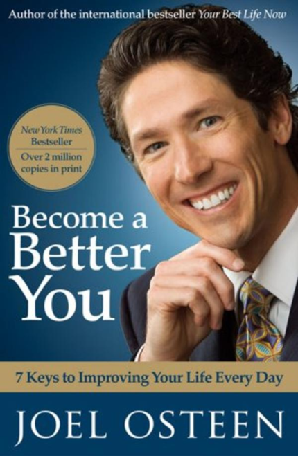 Become Better You Joel Osteen book cover