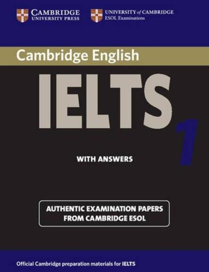 Cambridge English IELTS 1 with Answers book cover