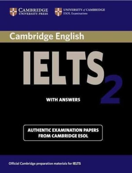 Cambridge English IELTS 2 book cover