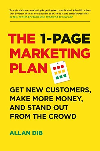 The 1-page Marketing Plan The 1-page Marketing Plan