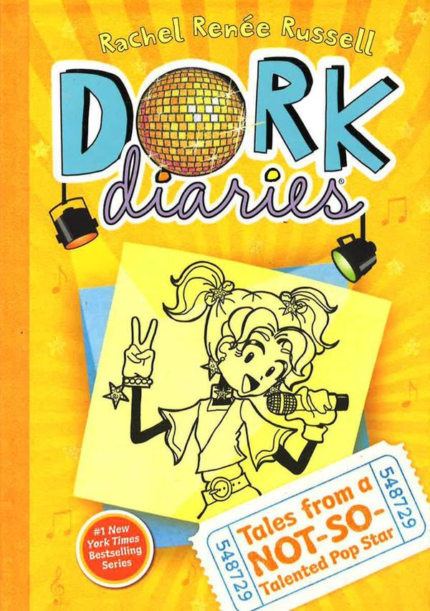 Dork Diaries 3: Tales from a Not-So-Talented Pop Star book cover