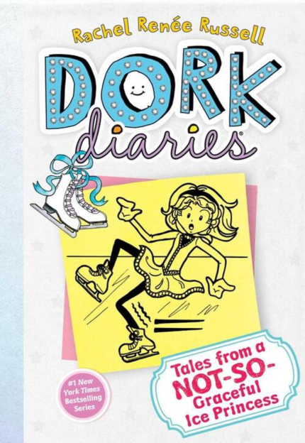Dork Diaries 4: Tales from a Not-So-Graceful Ice Princess book cover