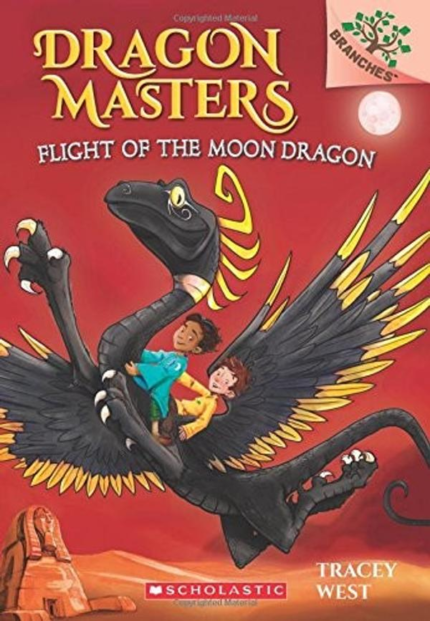 Dracon Masters Flight of the Moon Dragon book cover
