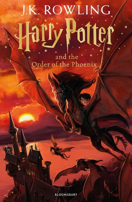 Harry Potter and the Order of the Phoenix book cover