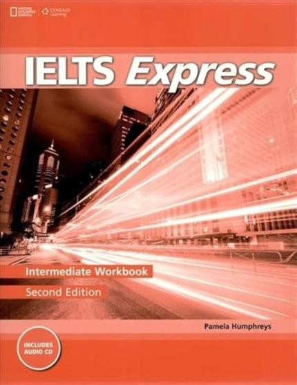IELTS Express Intermediate Workbook book cover
