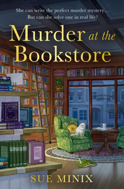 Murder at the Bookstore: An absolutely charming bookish cozy mystery book cover