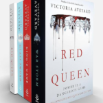 Red Queen 4 Book Paperback Box Set Red Queen Glass Sword Kings Cage War Strom Victoria Averayd
