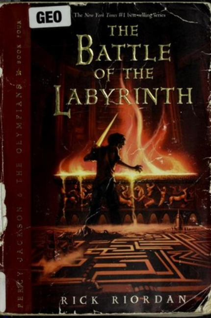 Rick Riordan the Battle of the Labyrinth Percy Jackson and the Olympians Book 4
