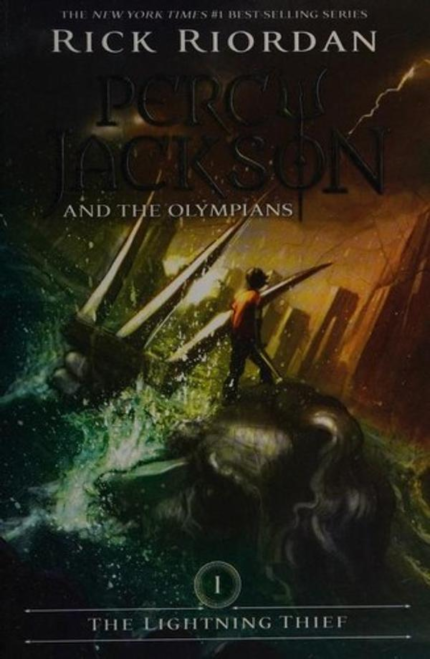 Rick Riordan the Lightning Thief Percy Jackson and the Olympians Bbok 1
