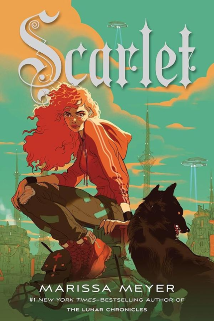 Scarlet The Lunar Chronicles book cover