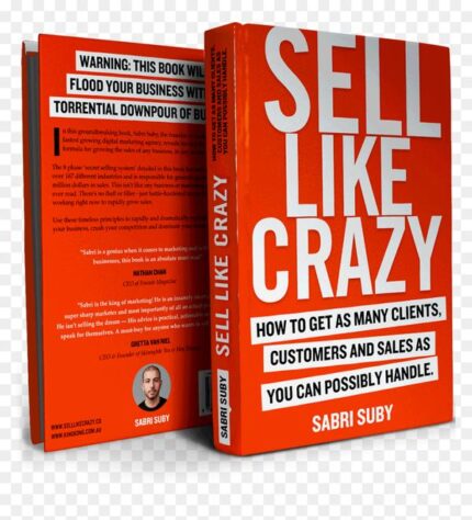 Sell Like Crazy Sabri Suby book cover