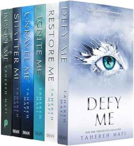Shatter Me Series 6 Book Box Set Shatter Me Unravel Me Ignite Me Restore Me Defy Me Imagine Me Taher