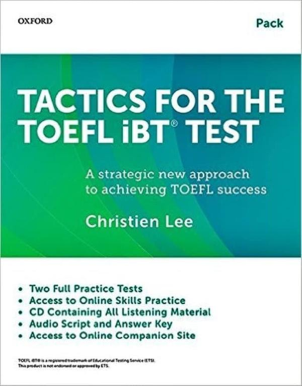 Tactics for the TOEFL iBT Test Pack: Student Book with Answer Key, Audio Script, and CD book cover