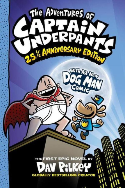 The adventures of captain underpants 25 anniversary edition