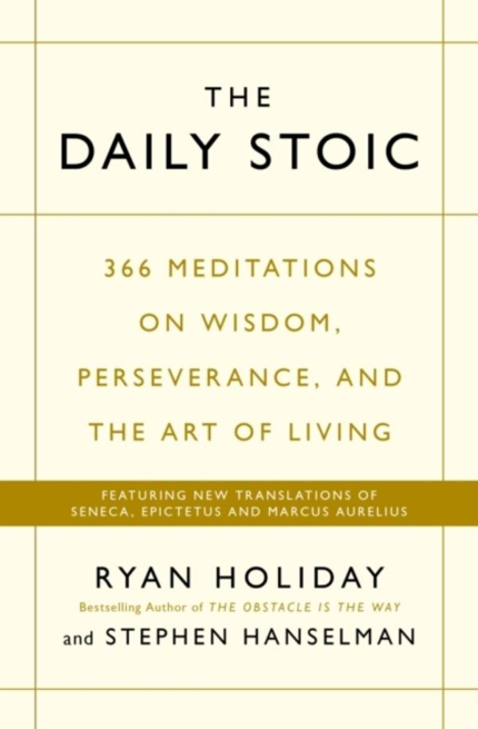 The Daily Stoic Ryan Holiday book cover