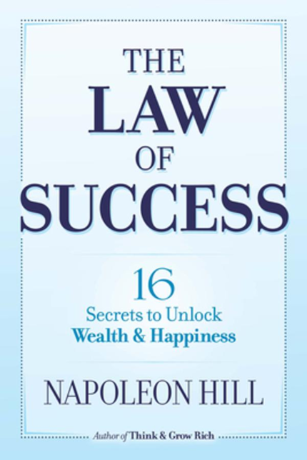 The Law of Success Napolleon Hill book cover