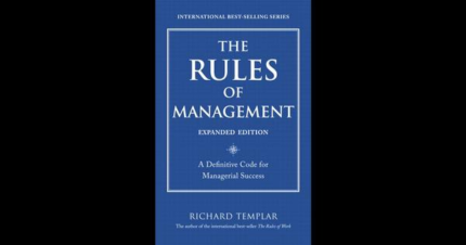 The Rules of Management: A Definitive Code for Managerial Success book cover