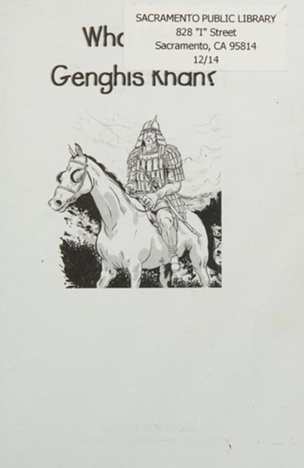 Who Was Genghis Khan? book cover