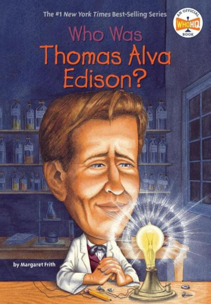 Who Was Thomas Alva Edison? book cover