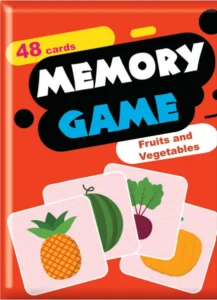 Educational Boxes: Memory Game: Fruits and Vegetables