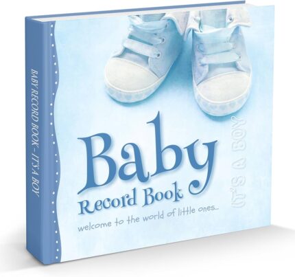 BABY RECORD BOOK ITS A BOY