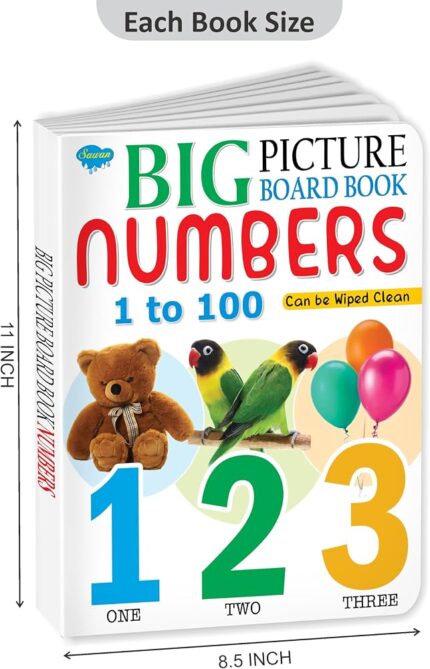 BIG PICTURE BOARD BOOKS NUMBERS