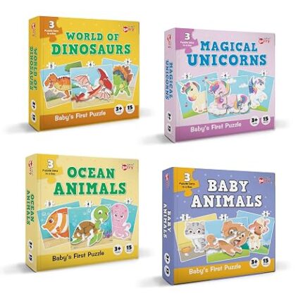 OCEAN ANIMALS BABYS FIRST PUZZLE