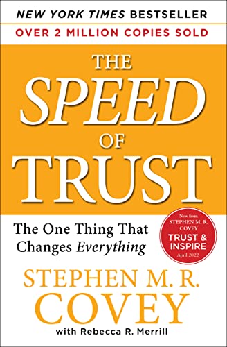 STEPHEN M R THE SPEED OF TRUST STEPHEN M R COVEY